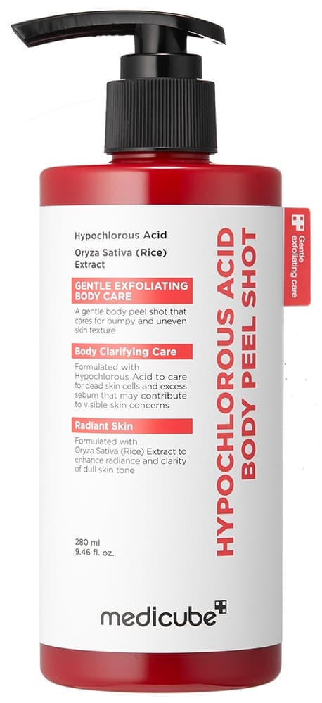 ESFOLIANTE CORPORAL MEDICUBE HYPOCHLOROUS ACID BODY PEEL SHOT – 280ML