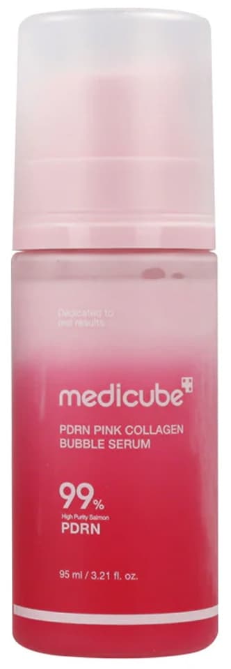 SORO FACIAL MEDICUBE PDRN PINK COLLAGEN BUBBLE 99% – 95ML