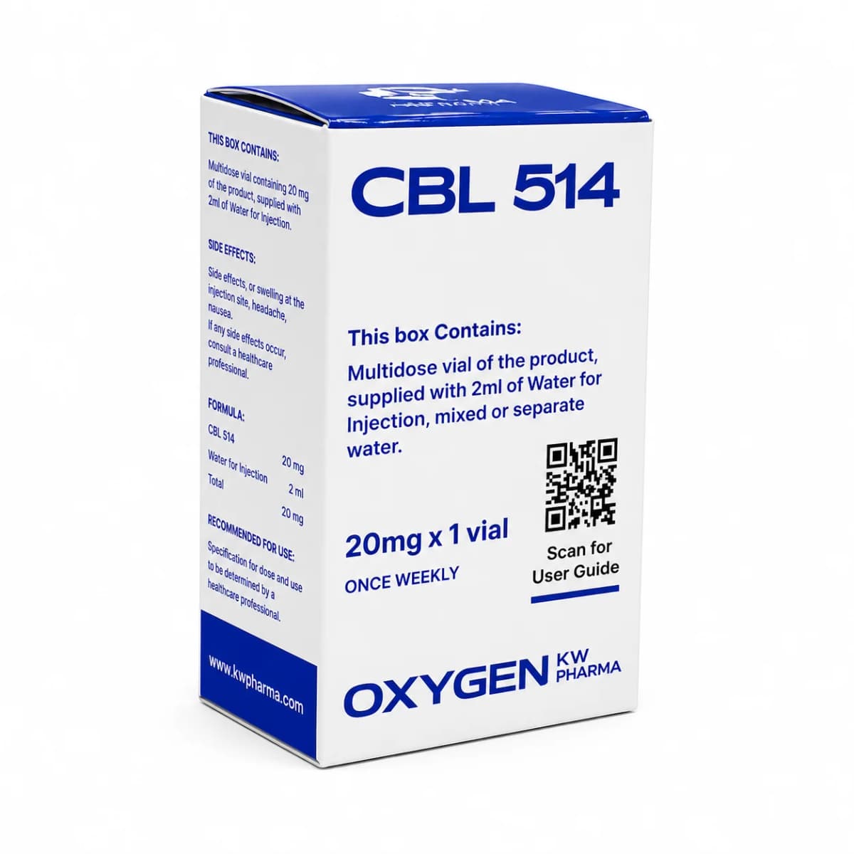 OXYGEN CBL 514 20MG - 01 VIAL