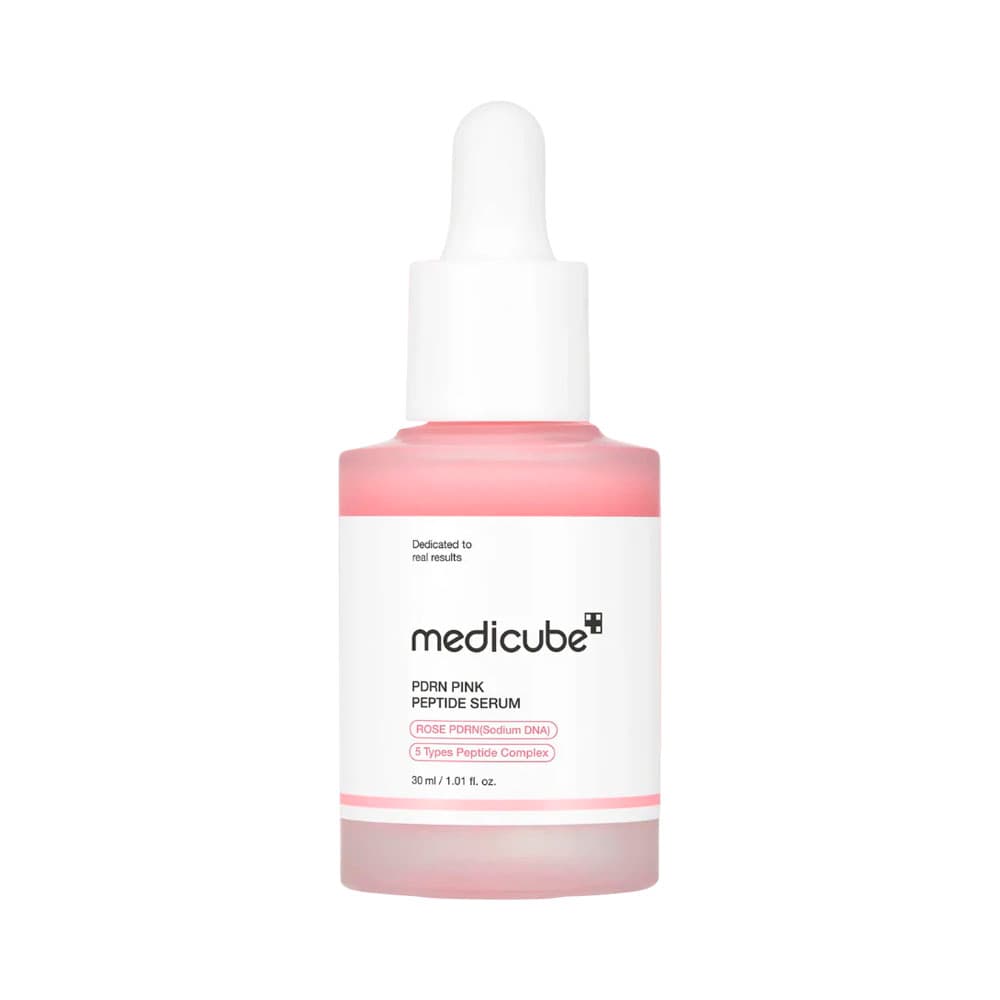 KIT MEDICUBE PDRN GLOW — SÉRUM + TÔNICO + CREME HIDRATANTE