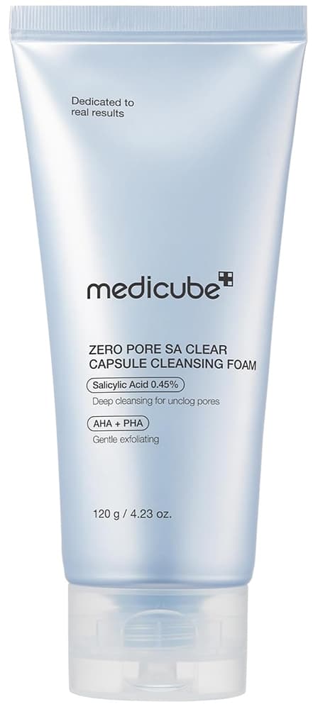LIMPADOR FACIAL MEDICUBE ZERO PORE SE CLEAR CAPSULE – 120G
