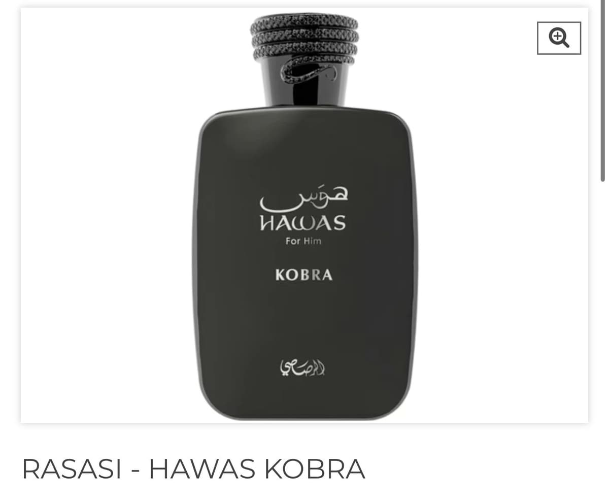 RASASI HAWAS KOBRA FOR HIM EAU DE PARFUM
