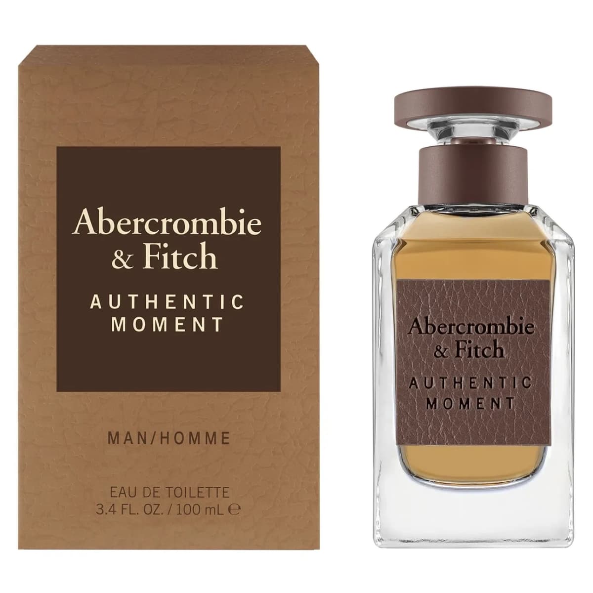 ABERCROMBIE & FITCH AUTHENTIC MOMENT M EAU DE TOILETTE 100ML