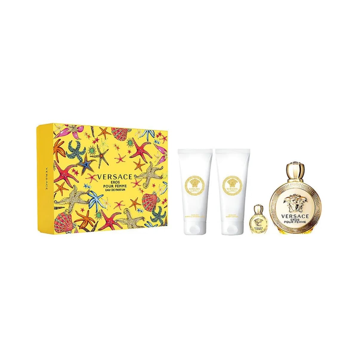 VERSACE KIT EROS POUR FEMME EAU DE TOILETTE 100ML