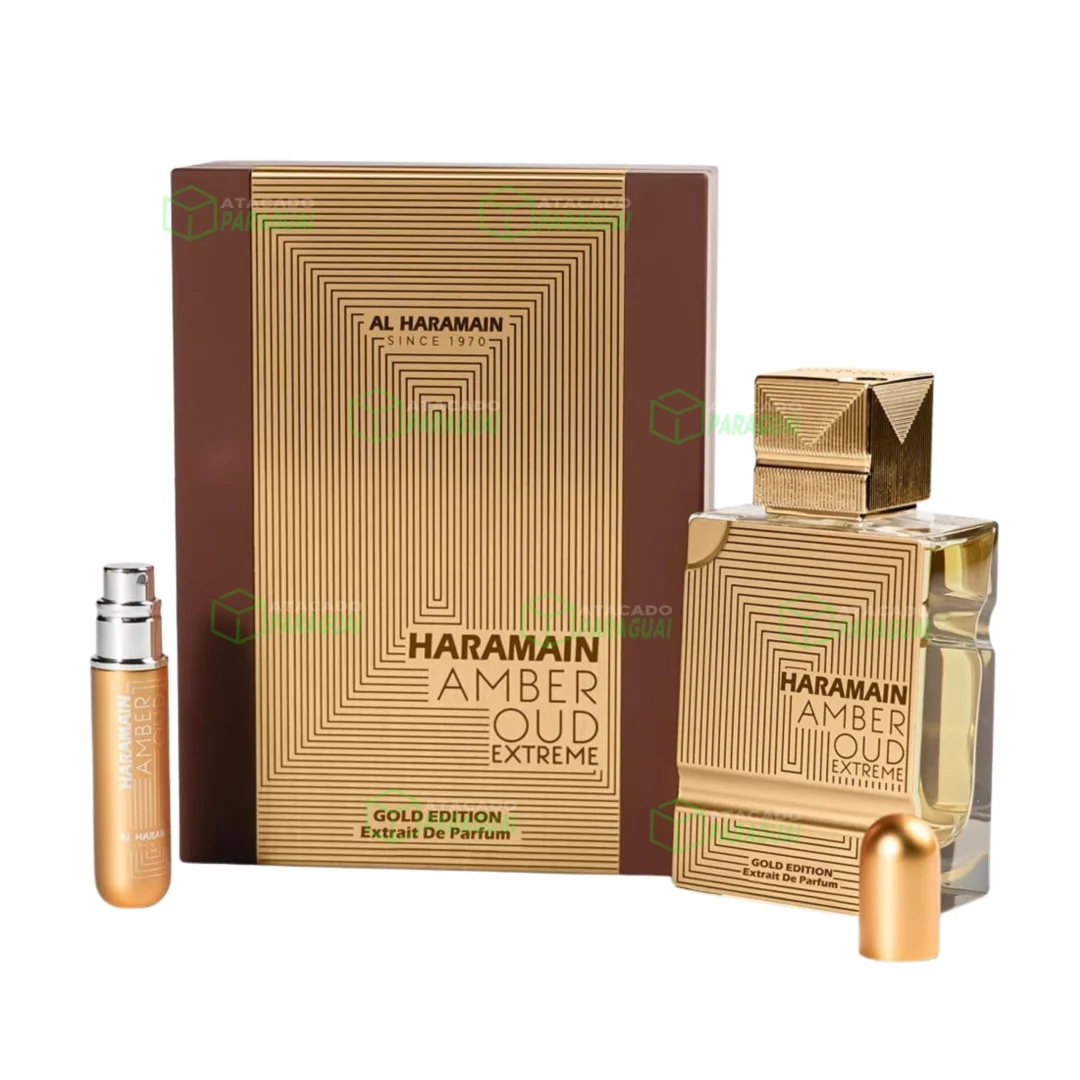 AL HARAMAIN AMBER OUD GOLD EDITION EXTREME EDP - 100 ML - PERFUME UNISEX + REFIL