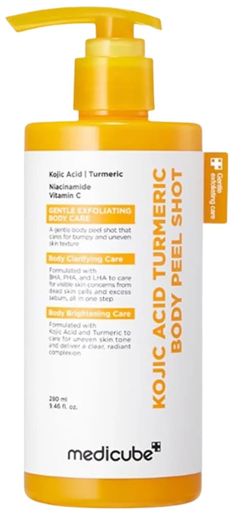 ESFOLIANTE CORPORAL MEDICUBE KOJIC ACID TURMERIC BODY PEEL – 280ML