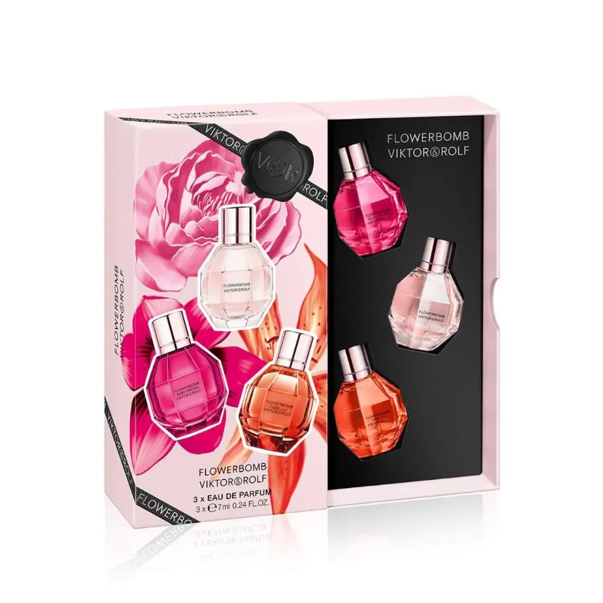 VIKTOR & ROLF VICTOR & ROLF MINI KIT FLOWERBOMB EAU DE PARFUM 3X7ML