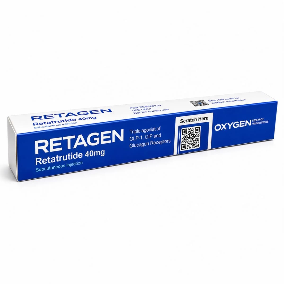 OXYGEN RETAGEN RETATRUTIDE 40MG (GLP1) - 01 PEN