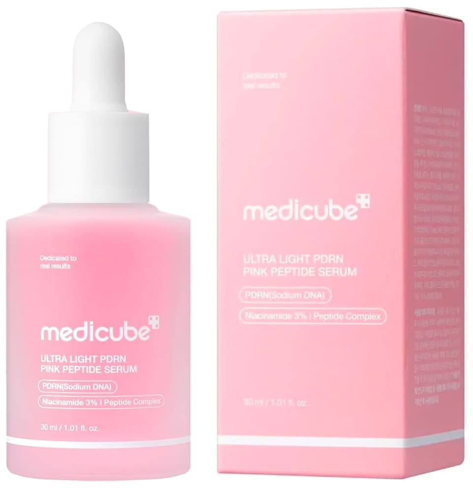 SORO FACIAL MEDICUBE ULTRA LIGHT PDRN PINK PEPTIDE – 30ML