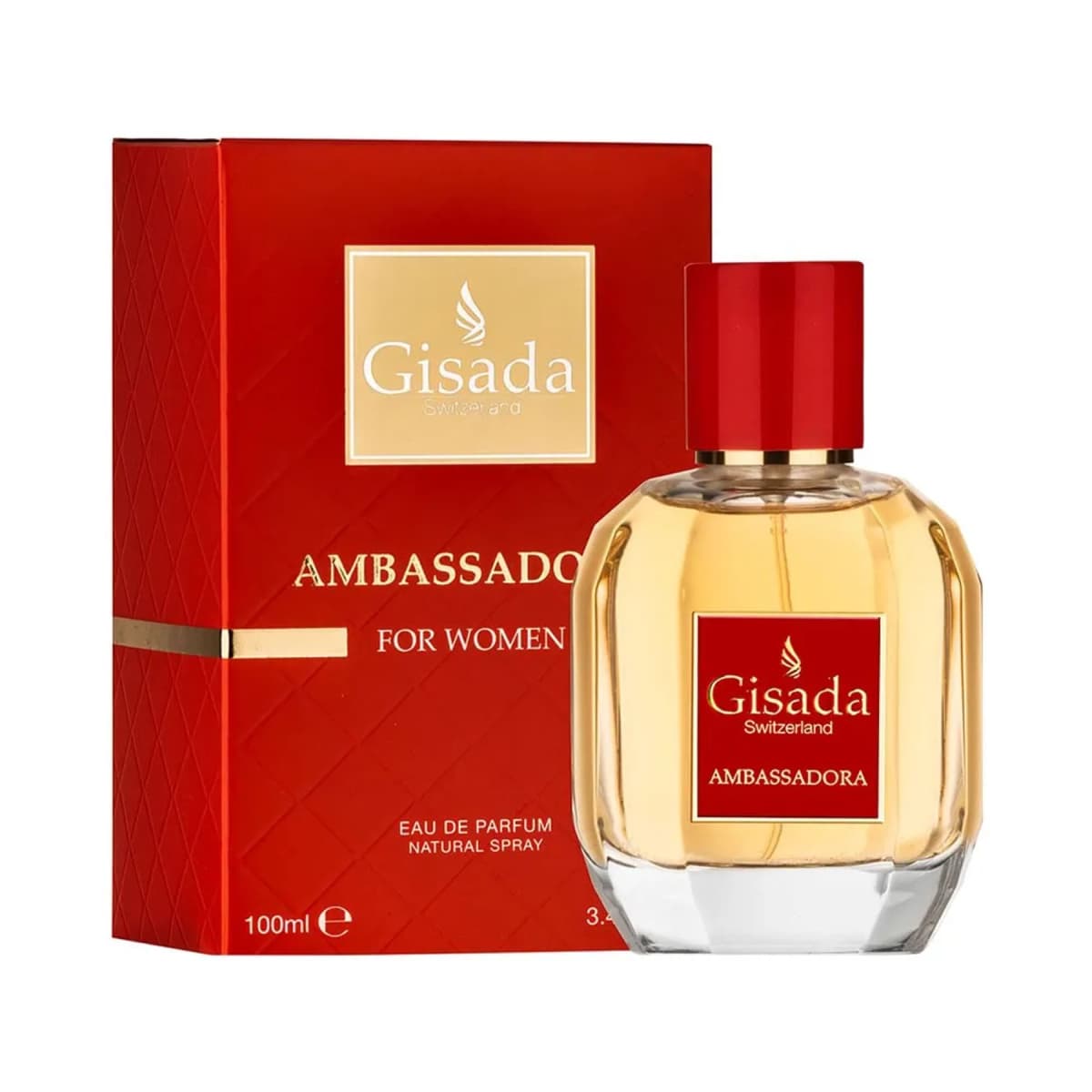GISADA SWITZERLAND AMBASSADOR FOR WOMEN EAU DE PARFUM 50ML