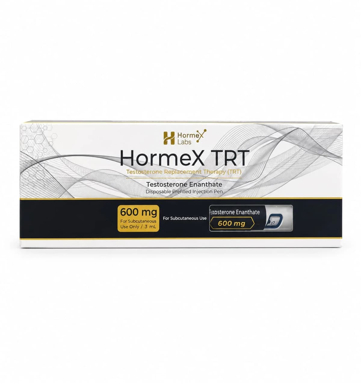 HORMEX TRT (TESTOSTERONA ENANTATO) 600MG - 01 PEN