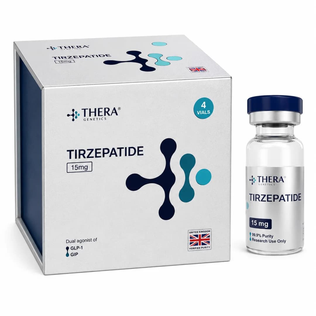 THERA GENETICS TIRZEPATIDE 15MG - 04 VIALS