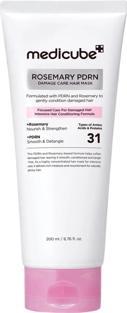 MÁSCARA PARA CABELO MEDICUBE ROSEMARY PDRN – 200ML