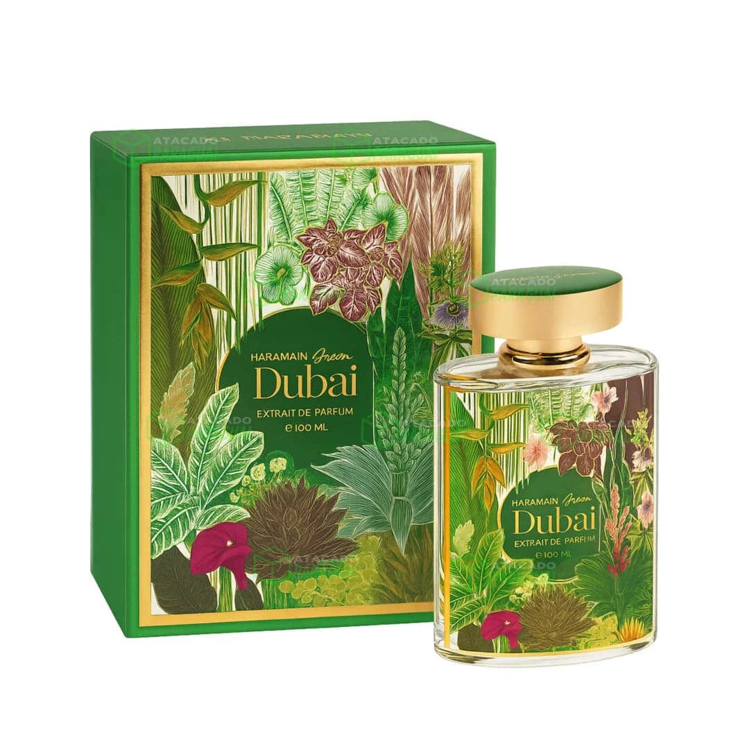 AL HARAMAIN GREEN DUBAI EDP - 100 ML - PERFUME UNISEX