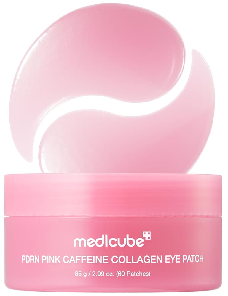 CONTORNO PARA OLHOS MEDICUBE PDRN CAFFEINE COLLAGEN PATCH – 85G