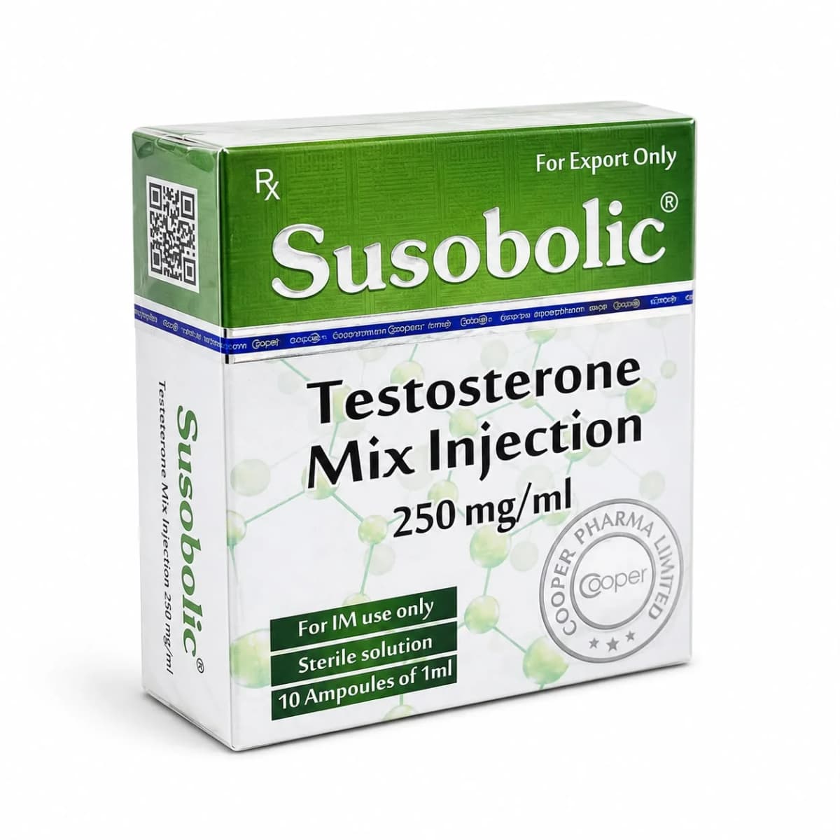 COOPER SUSOBOLIC (TESTOSTERONA MIX) 250MG/1ML