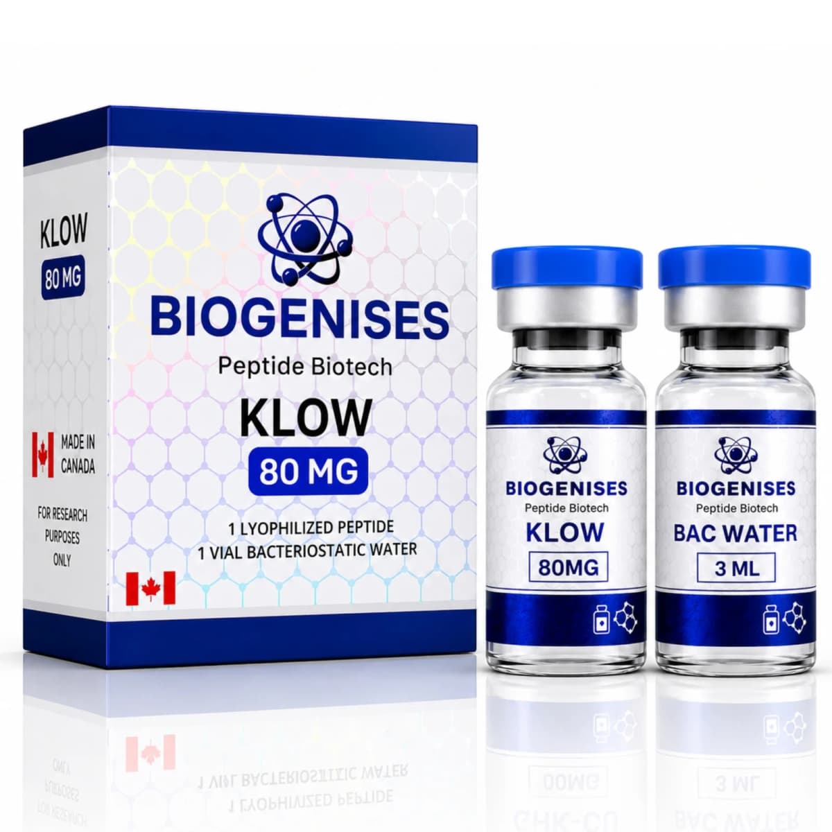 BIOGENISES KLOW 80MG + AGUA