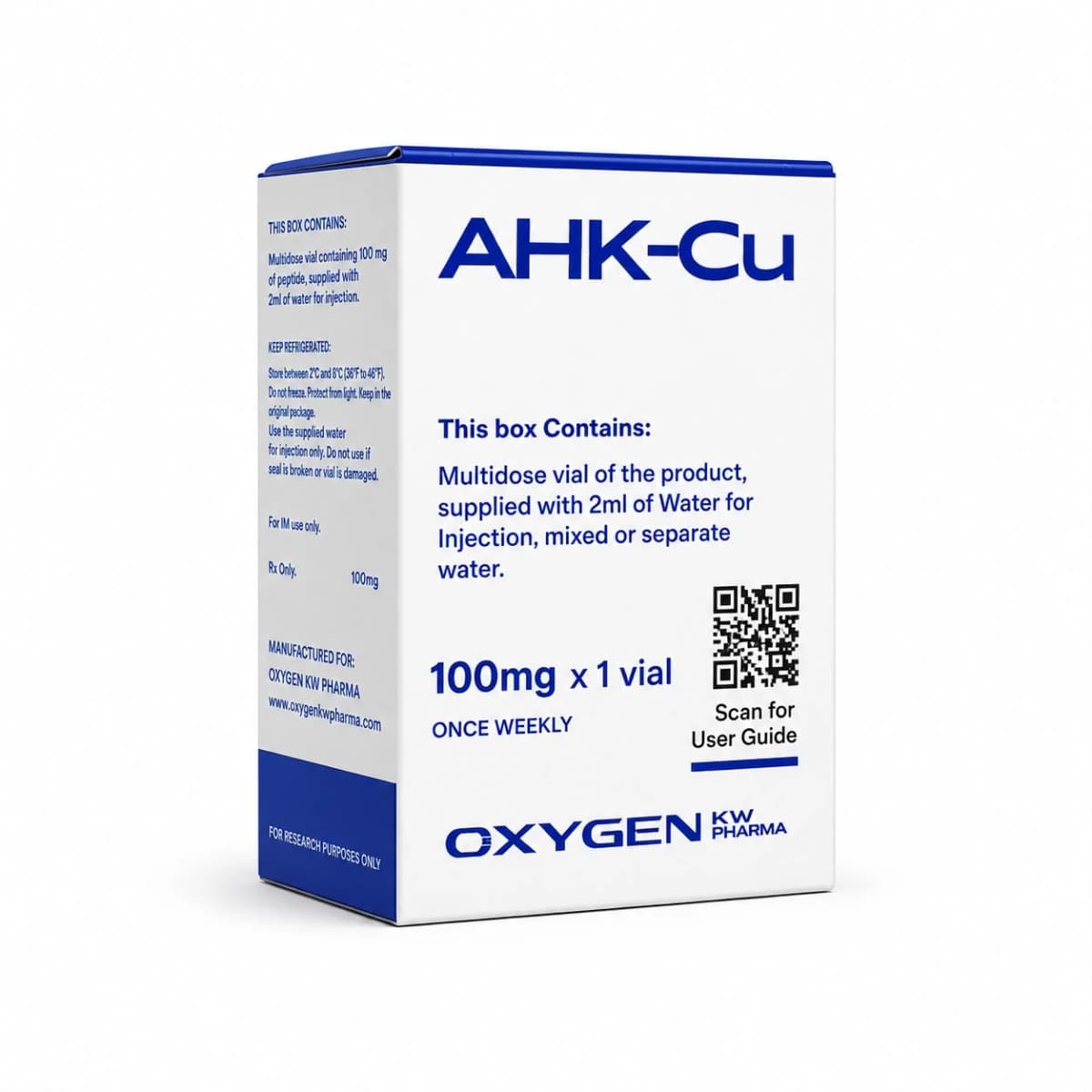 OXYGEN AHK-CU 100 MG - 01 VIAL
