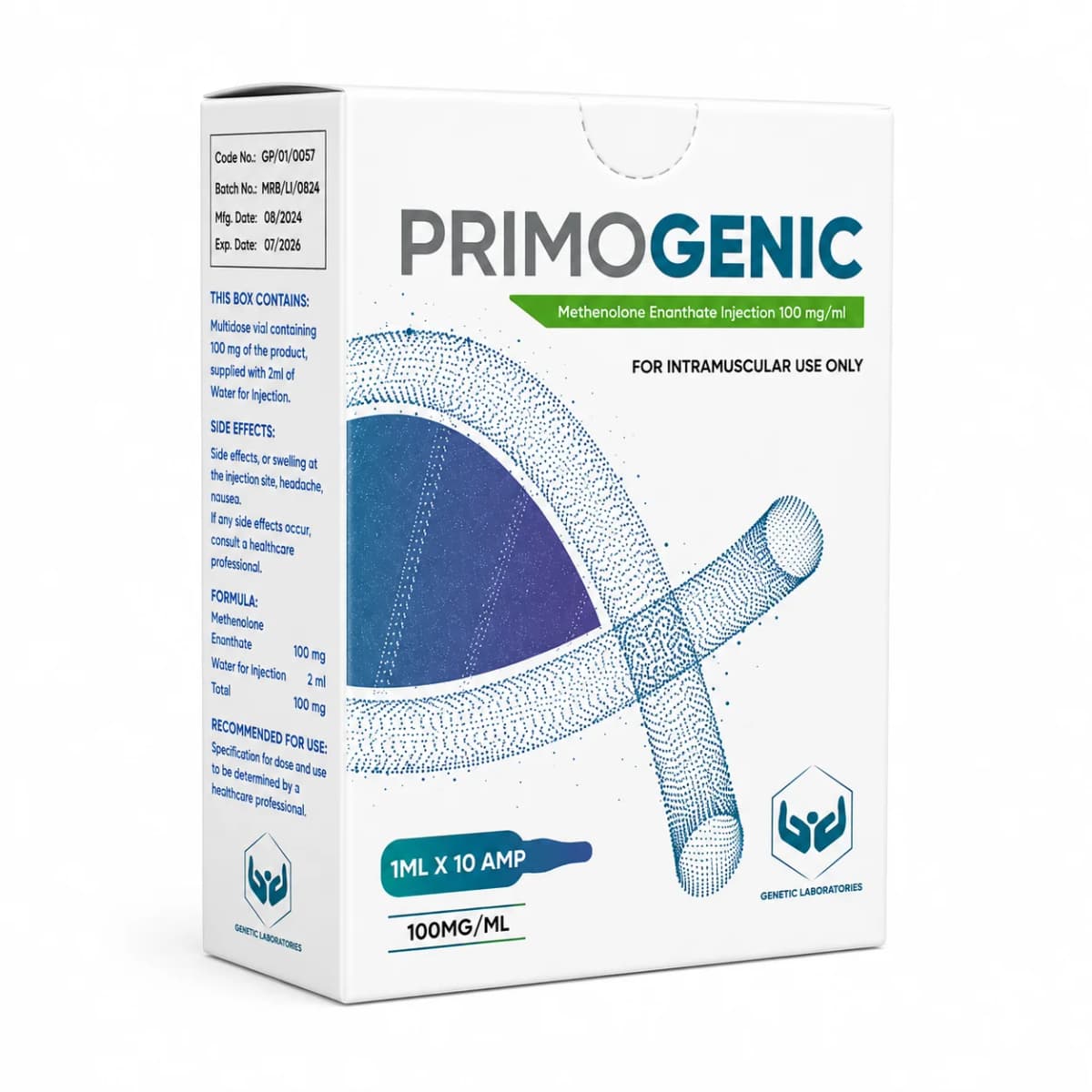 GENIQS PRIMOGENIC 100MG - 10ML