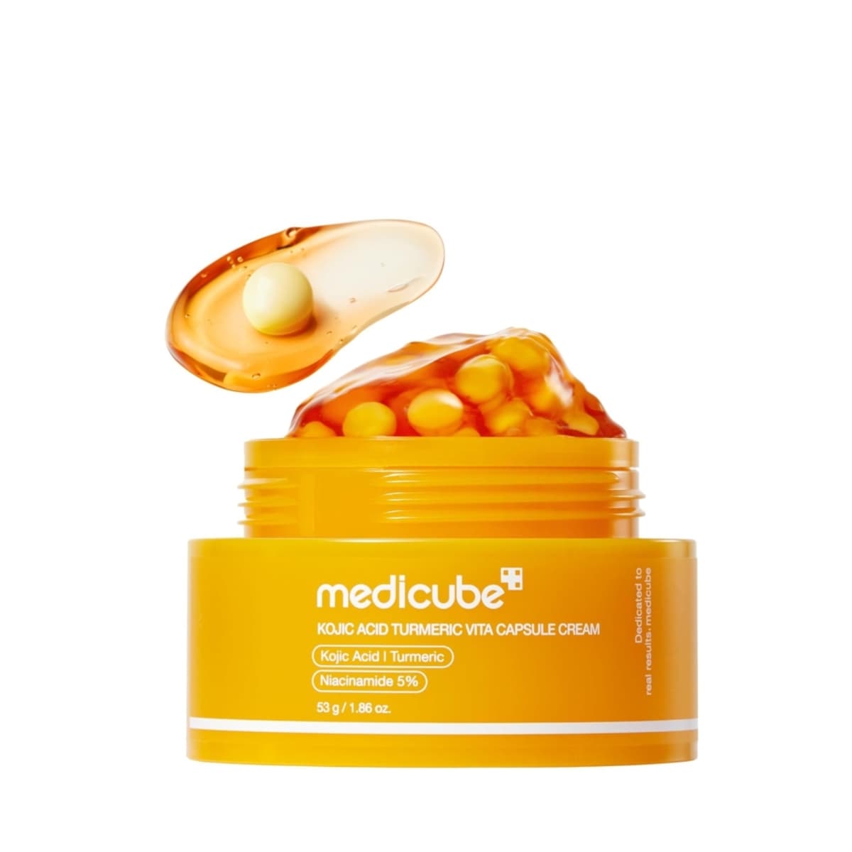 CREME MEDICUBE KOJIC ACID TURMERIC VITA CAPSULE 53GR