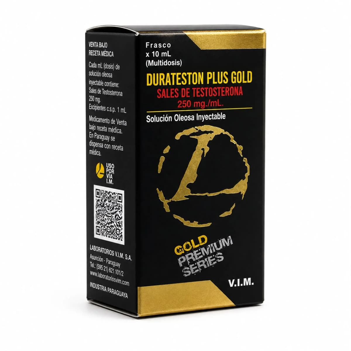 LANDERLAN DURASTESTON PLUS GOLD (SALES DE TESTOSTERONA) 250MG - 01 VIAL