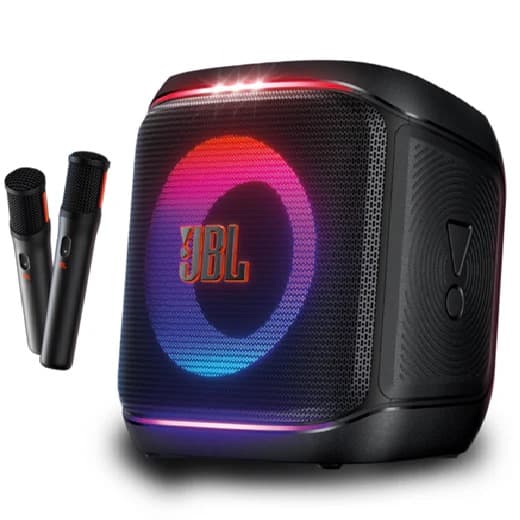 JBL speaker party box encore 2 C/2 microfono bivolt black new