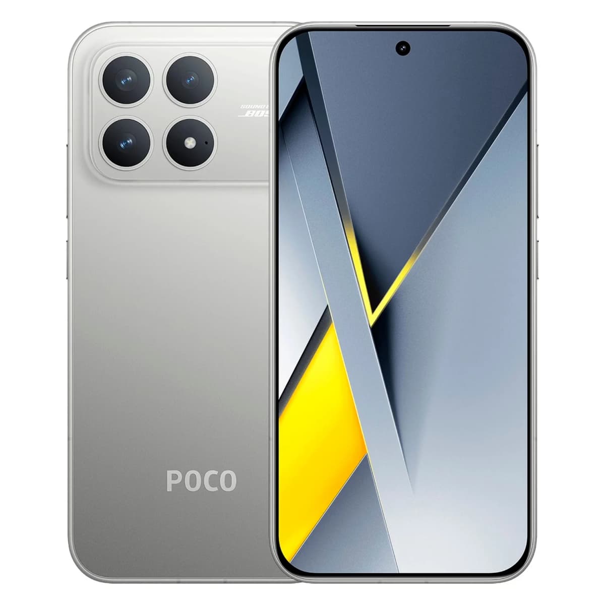 Smartphone Xiaomi Poco F8 Pro 5G 256GB 12GB RAM Dual SIM Tela 6.59" - Prata Titânio