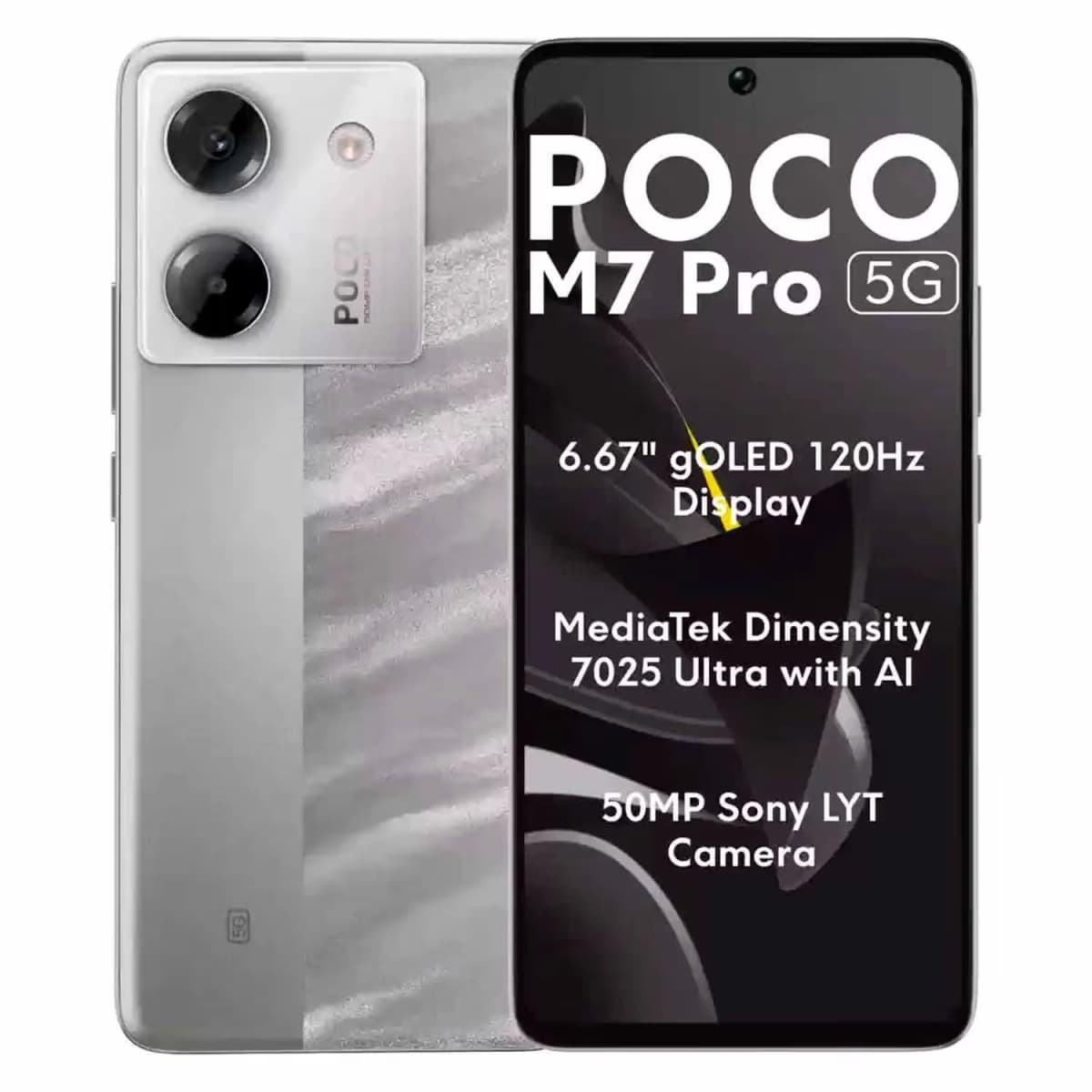 Smartphone Xiaomi Poco M7 Pro 5G 128GB 6GB RAM Dual SIM Tela 6.67" Índia - Verde
